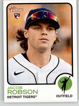 2022 Topps Heritage High Number #588 Jacob Robson