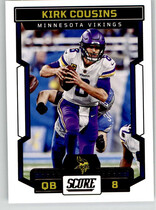 2023 Score Base Set #111 Kirk Cousins