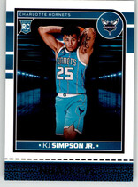 2024 Panini NBA Hoops #272 Kj Simpson Jr.