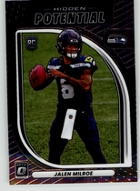 2025 Donruss Optic Hidden Potential #14 Jalen Milroe