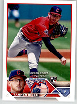 2023 Topps Update #US107 Tanner Bibee