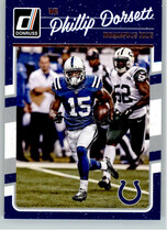 2016 Donruss Base Set #129 Phillip Dorsett