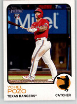 2022 Topps Heritage High Number #614 Yohel Pozo