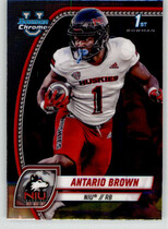 2024 Bowman Chrome University #13 Antario Brown