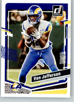 2023 Donruss Base Set #171 Van Jefferson