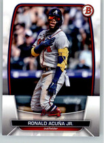 2023 Bowman Base Set #92 Ronald Acuna Jr.