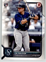 2022 Bowman Base Set #49 Cal Raleigh