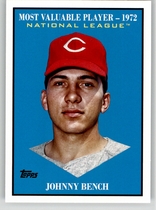 2025 Topps Update Most Valuable #MV-31 Johnny Bench