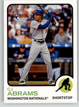 2022 Topps Heritage High Number #501 Cj Abrams