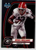 2024 Bowman Chrome University #134 Mykel Williams