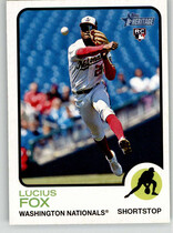 2022 Topps Heritage High Number #618 Lucius Fox