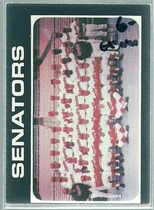 1971 Topps Base Set #462 Senators Team