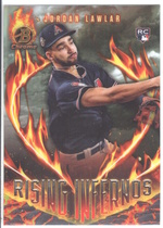 2024 Bowman Chrome Rising Infernos #RI-3 Jordan Lawlar