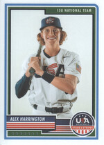 2023 Panini USA Baseball Stars & Stripes (Optichrome) #27 Alex Harrington