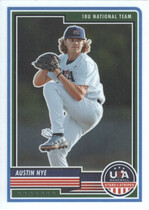 2023 Panini USA Baseball Stars & Stripes (Optichrome) #13 Austin Nye