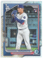 2024 Bowman Chrome Mega Box (Mojo Refractor) (CMP290) #73 Yoshinobu Yamamoto