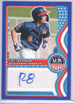 2025 Panini Stars and Stripes 13U/14U National Team Signatures #25 Peyton Lopez