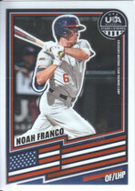 2026 Panini Prizm Stars & Stripes #134 Noah Franco