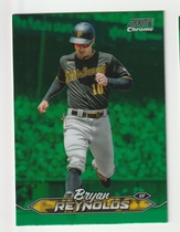 2024 Stadium Club Chrome Green Refractor #257 Bryan Reynolds