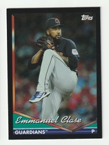 2024 Topps Archives Black Foilboard #207 Emmanuel Clase