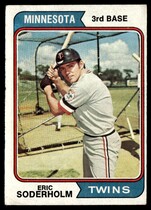 1974 Topps Base Set #503 Eric Soderholm