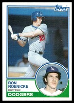 1983 Topps Base Set #113 Ron Roenicke