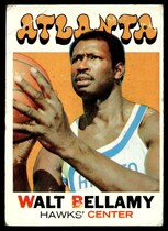 1971 Topps Base Set #116 Walt Bellamy