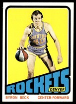 1972 Topps Base Set #187 Byron Beck