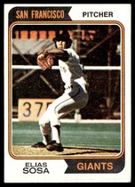 1974 Topps Base Set #54 Elias Sosa