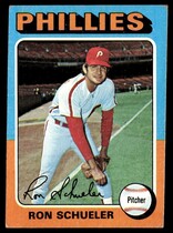 1975 Topps Base Set #292 Ron Schueler
