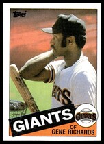 1985 Topps Base Set #434 Gene Richards