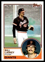 1983 Topps Base Set #518 Bill Laskey