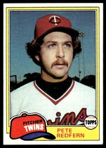 1981 Topps Base Set #714 Pete Redfern