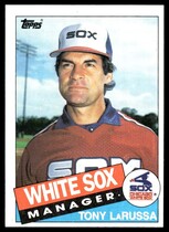 1985 Topps Base Set #466 Tony LaRussa
