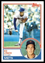 1983 Topps Base Set #601 Ed Lynch