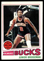 1977 Topps Base Set (White Stock Back) #114 Junior Bridgeman