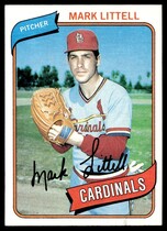 1980 Topps Base Set #631 Mark Littell