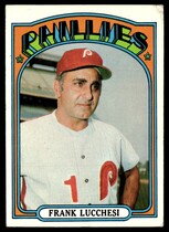 1972 Topps Base Set #188 Frank Lucchesi