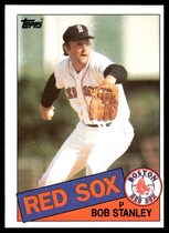 1985 Topps Base Set #555 Bob Stanley