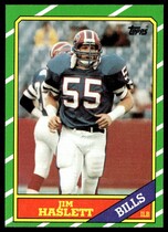 1986 Topps Base Set #392 Jim Haslett