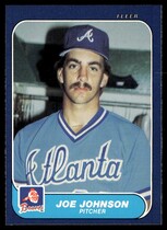1986 Fleer Base Set #519 Joe Johnson