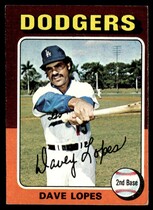 1975 Topps Base Set #93 Davey Lopes
