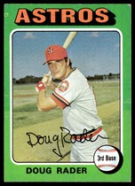 1975 Topps Base Set #165 Doug Rader