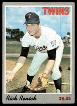 1970 Topps Base Set #93 Rick Renick