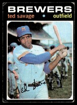 1971 Topps Base Set #76 Ted Savage