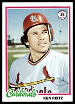1978 Topps Base Set #692 Ken Reitz