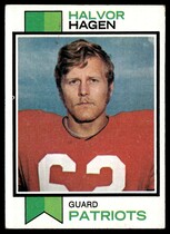 1973 Topps Base Set #58 Halvor Hagen