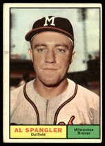 1961 Topps Base Set #73 Al Spangler