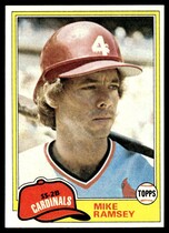 1981 Topps Base Set #366 Mike Ramsey