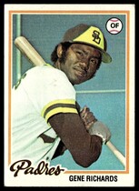 1978 Topps Base Set #292 Gene Richards
